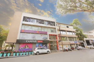 Shrimmaya Square – mall frontage and anchor storefronts by day